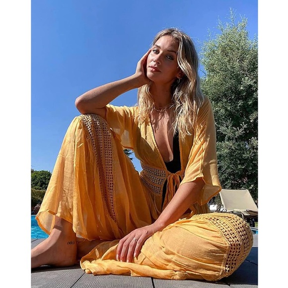 Sexy Boho Kimono Cardigan - Picture 4 of 4